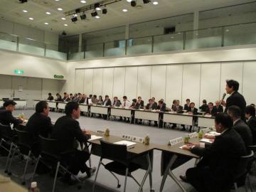 大阪府市長会・町村長会合同会議の写真