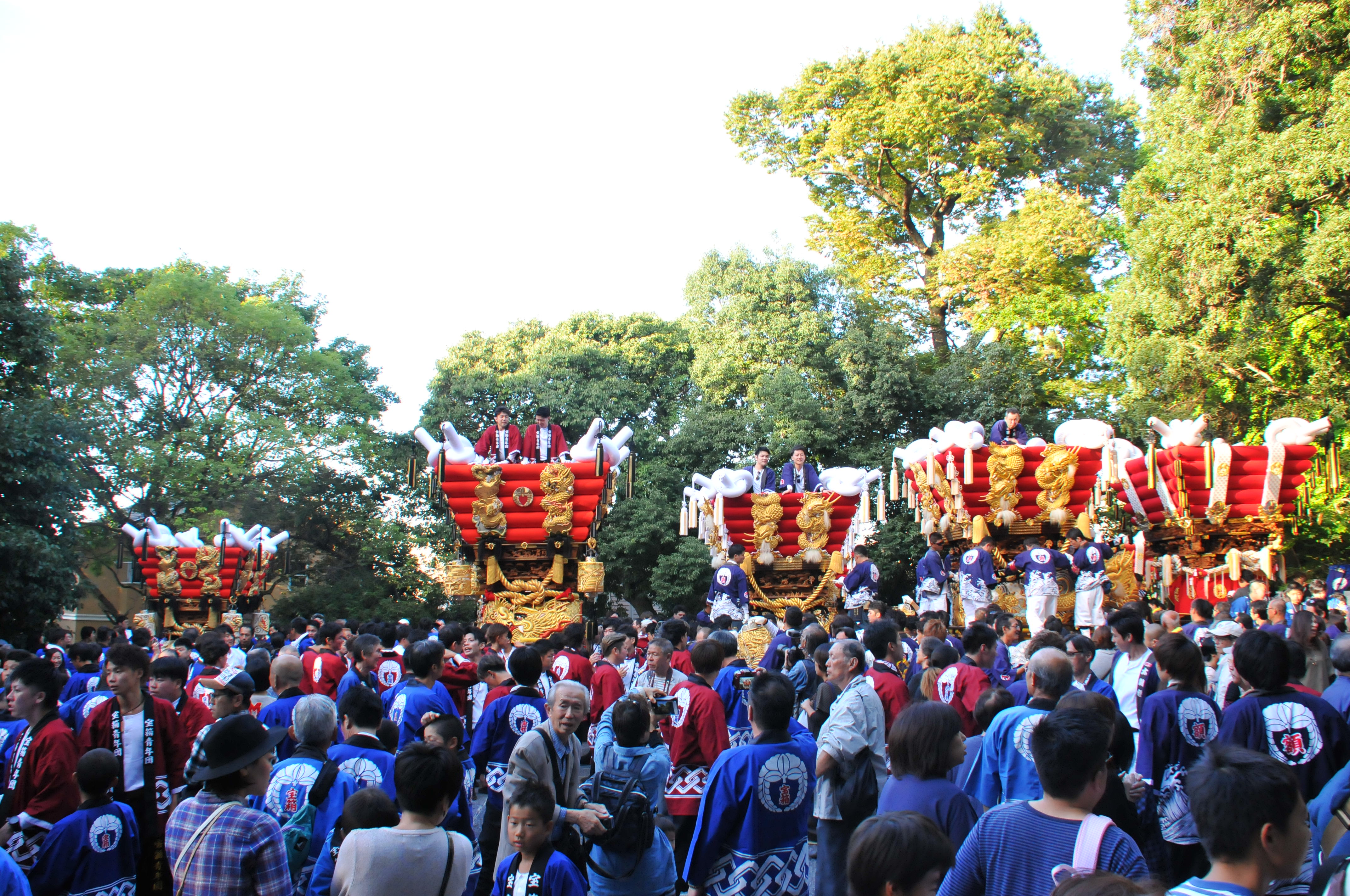 枚岡秋郷祭の様子2