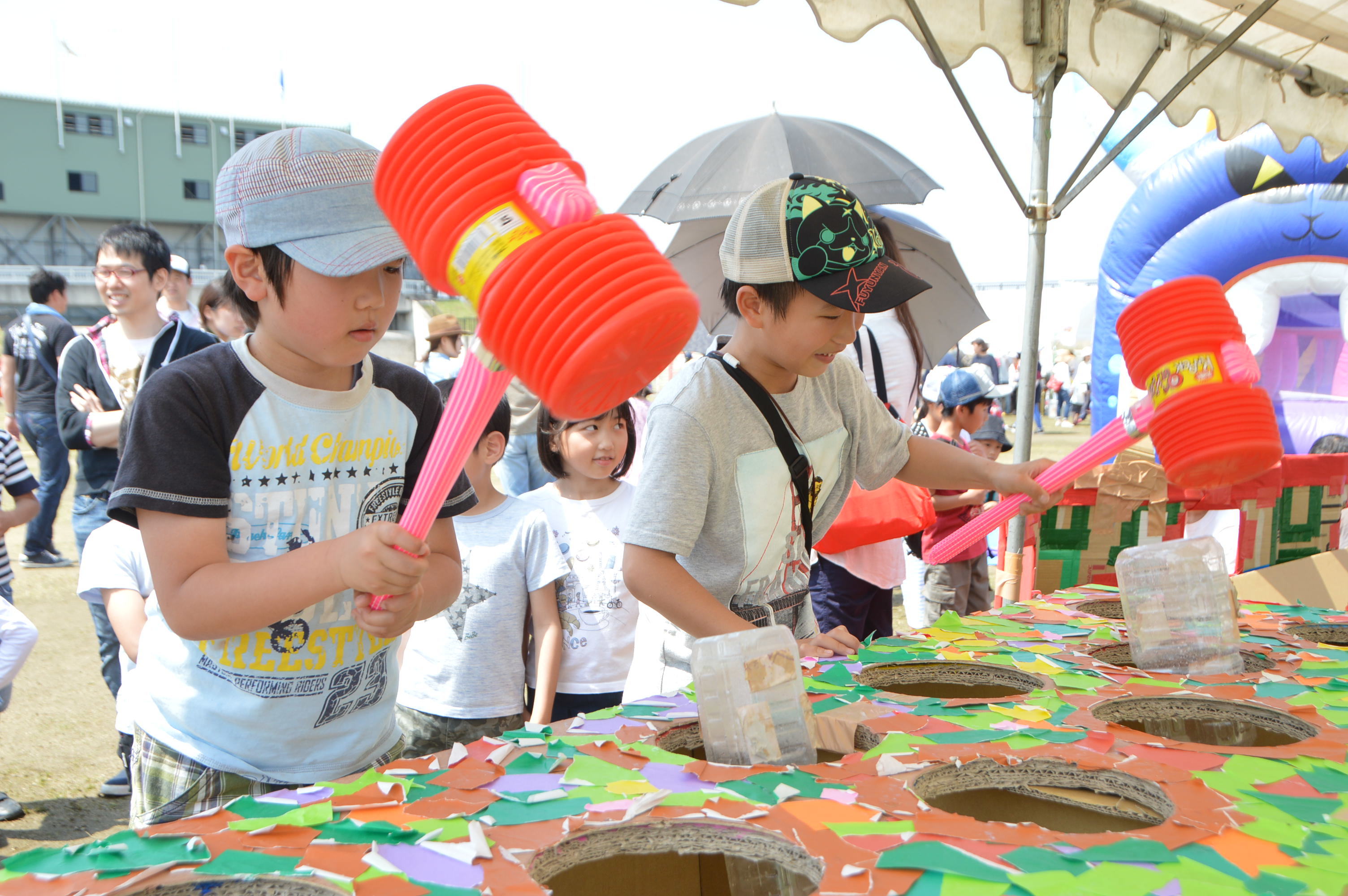 ふれあい祭りの様子