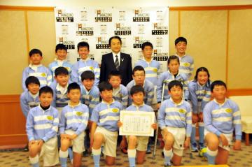 東大阪ラグビースクールヒーローズカップ準優勝報告の写真