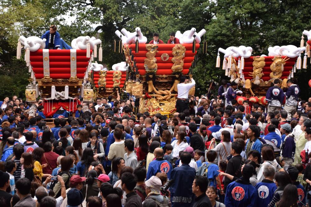 枚岡秋郷祭の様子2