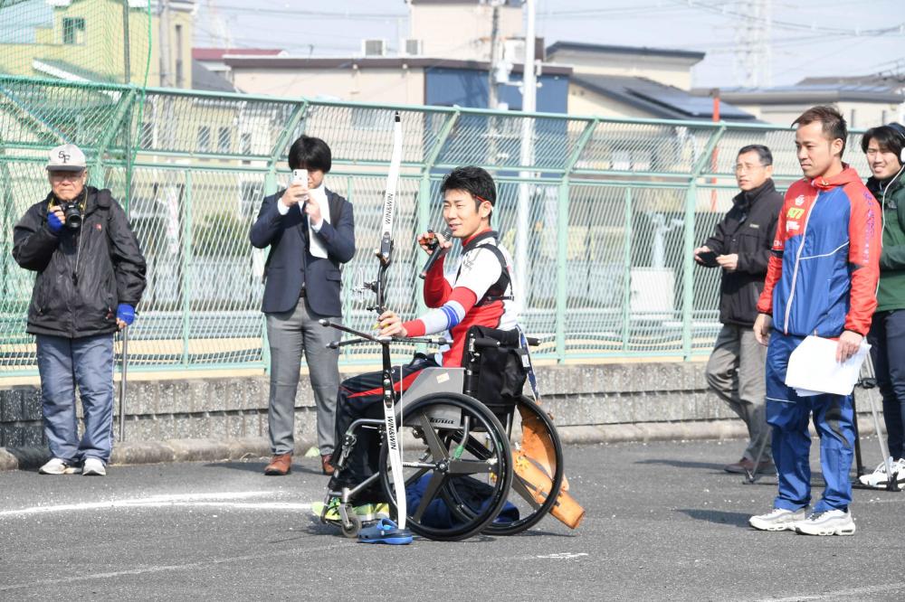 上山友裕さんによる試打