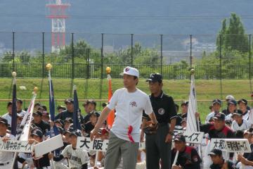 第26回日本少年野球東大阪市長旗争奪野球大会開会式の写真