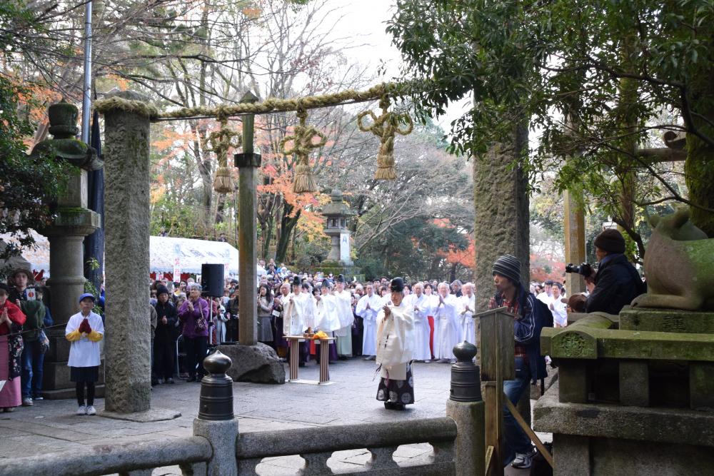 神事のようす