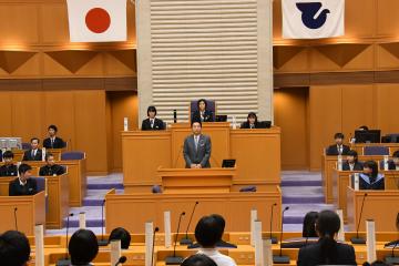 第二回中学校生徒会交流会の写真