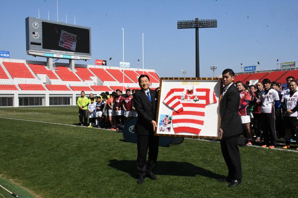 市長と平尾さん