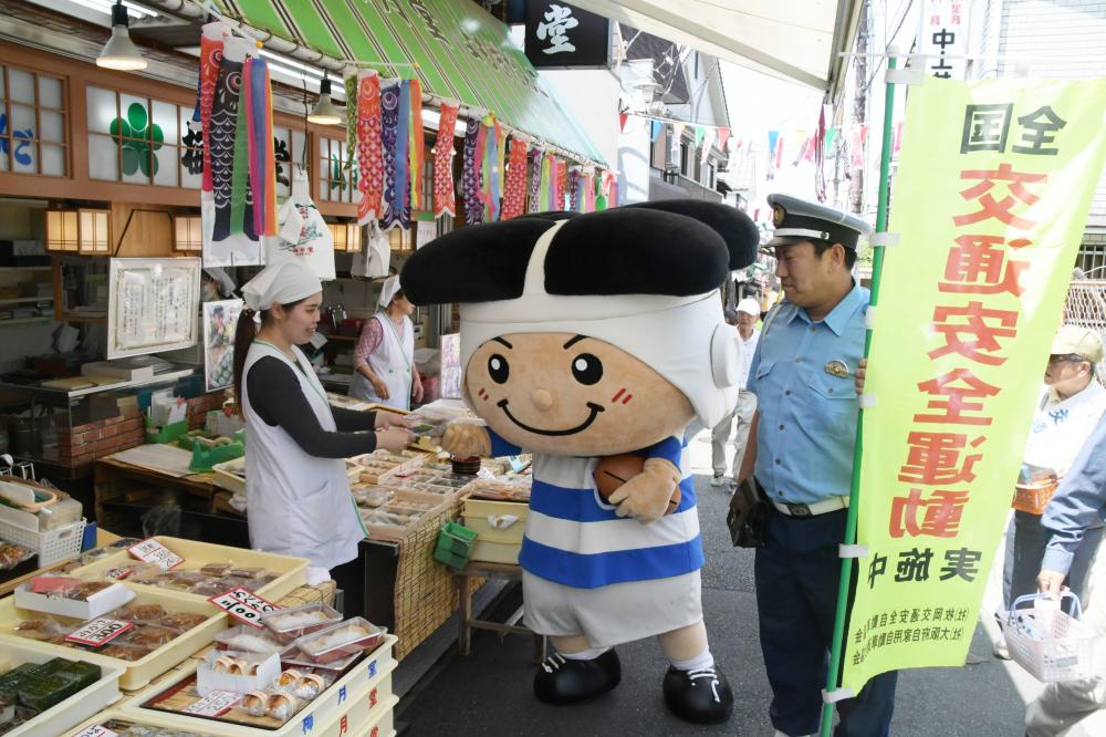 イベントにはトライくんも参加