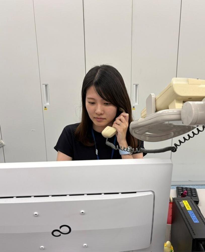 仕事の様子
