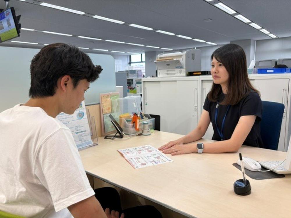 仕事の様子