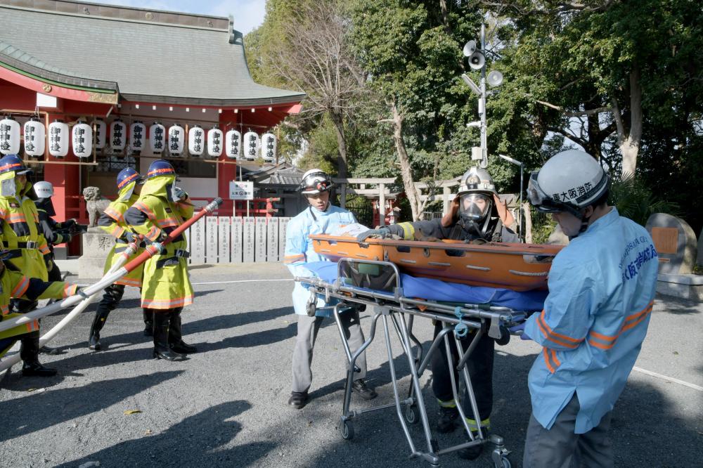 救助の様子