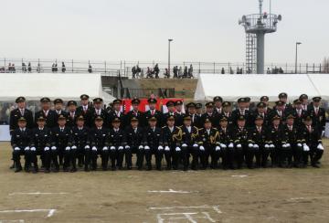 令和2年東大阪市消防出初式の写真