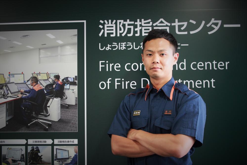 先輩職員の声　吉川健太