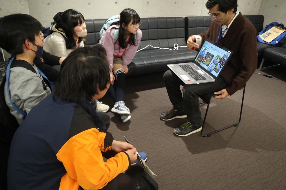 文化創造館のブース交流の様子5