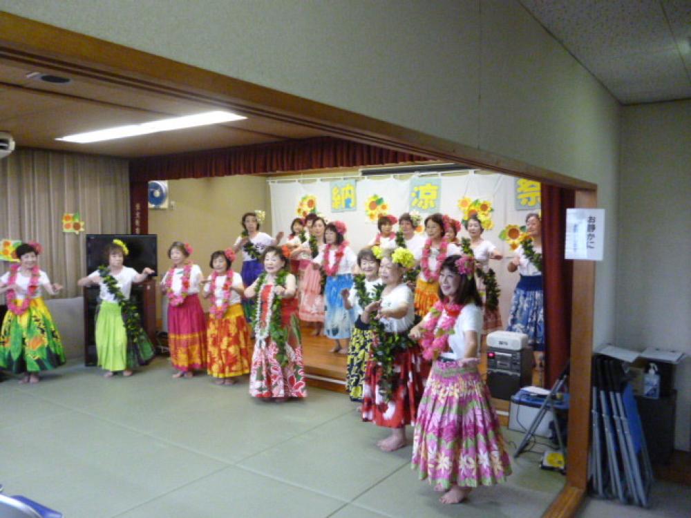 納涼大会の開催風景