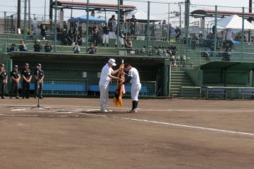 第31回日本少年野球東大阪市長旗争奪野球大会(中学生)開会式