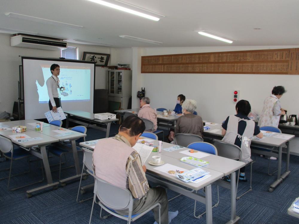 仕事の様子