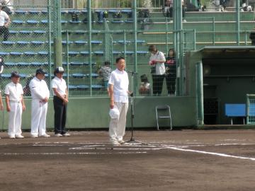 第31回日本少年野球東大阪市長旗争奪野球大会(小学生)開会式