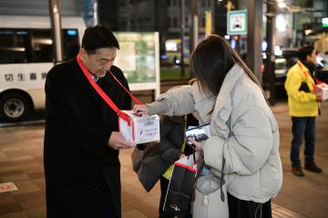 能登半島地震に係る街頭募金活動