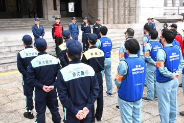 石川県輪島市派遣職員出発式