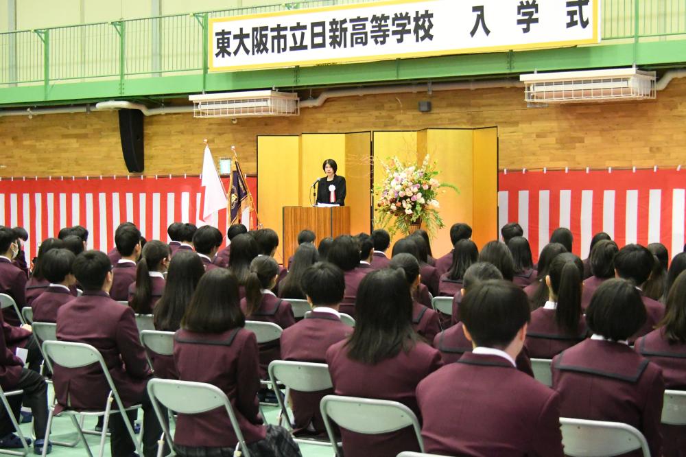 入学式の様子