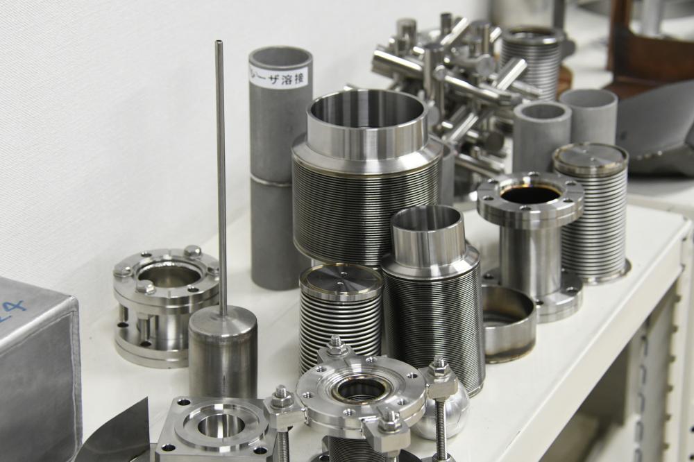 TIG溶接を使用した製品