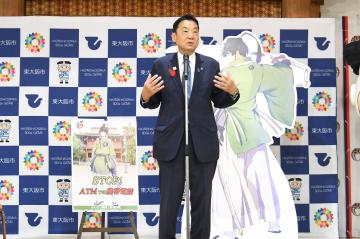 特殊詐欺防止啓発キャンペーンの写真