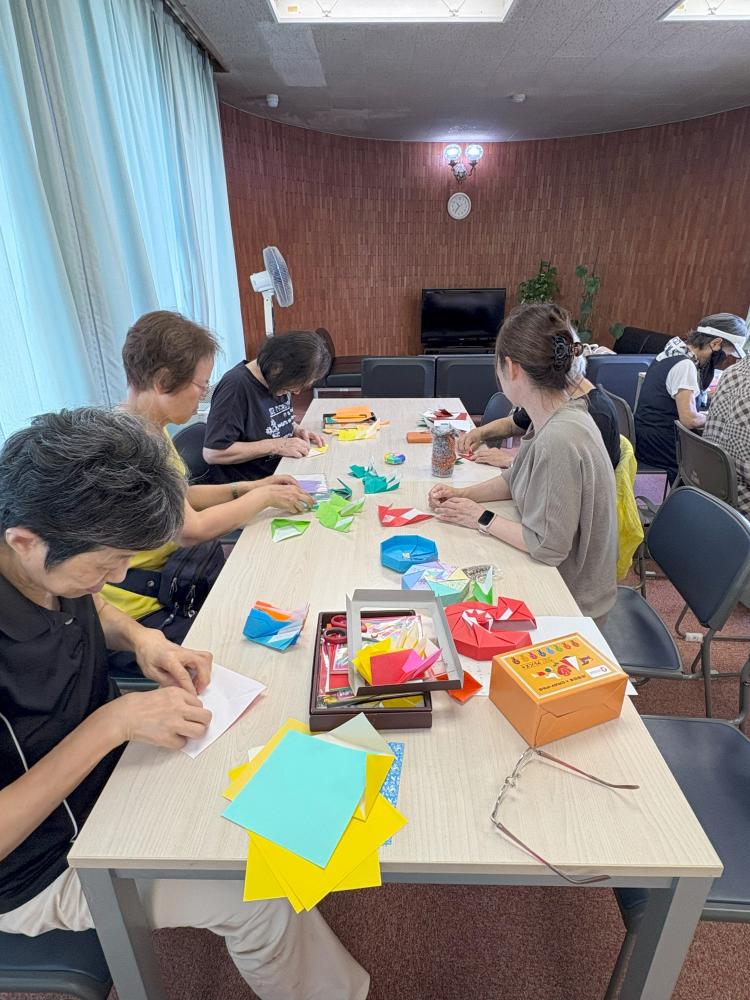 8月折り紙の写真1