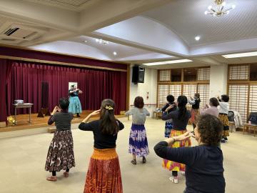 フラダンス体験会の写真