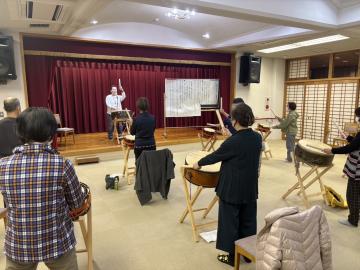 2月和太鼓教室の写真2