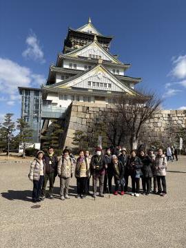 大阪城ウォーキングの写真