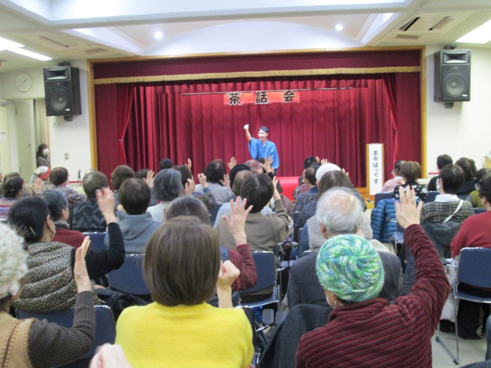 落語と腹話術の写真