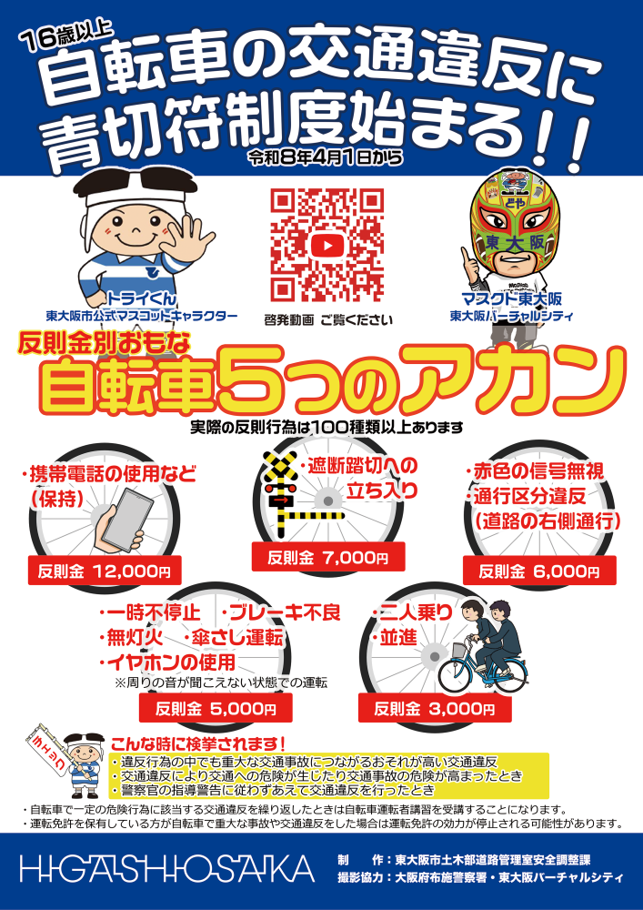 青切符ポスター