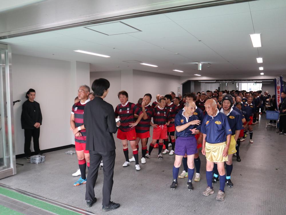 マスターズ花園2025　入場前