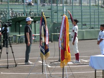 第33回日本少年野球東大阪市長旗争奪野球大会(小学生・中学生ジュニア)開会式の写真