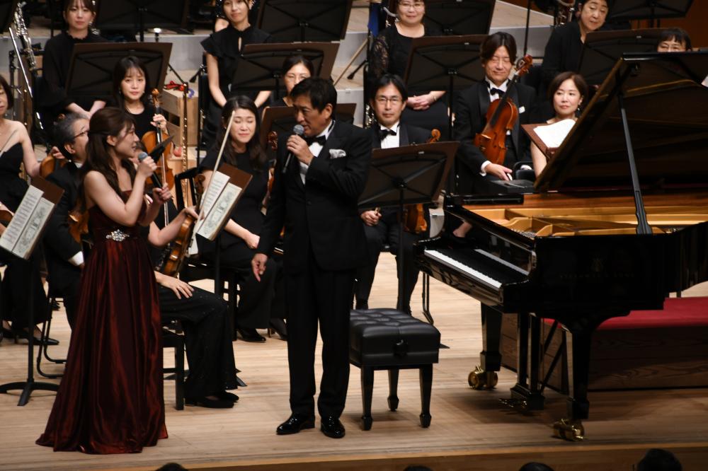 藤岡幸夫さんと南杏佳さん