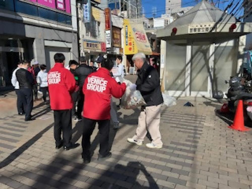 清掃中の写真(2)