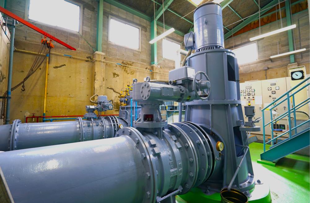 石切1号ポンプ場の写真