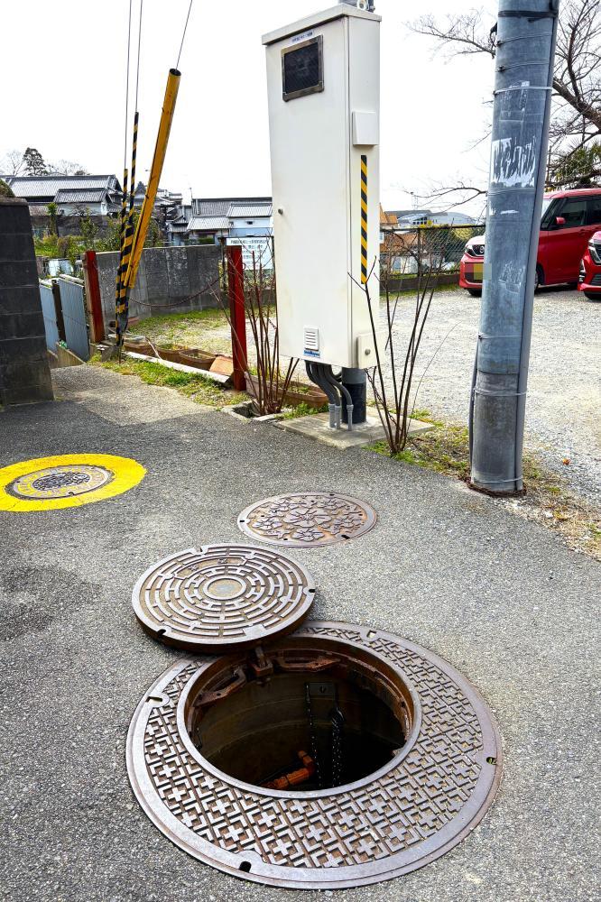 マンホールポンプ場の写真