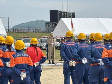 恩智川水防事務組合水防訓練