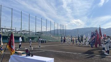 第34回日本少年野球東大阪市長旗争奪野球大会(小学生・中学生ジュニア)開会式の写真